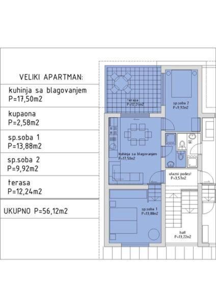 Apartments Rebac Муртер Экстерьер фото